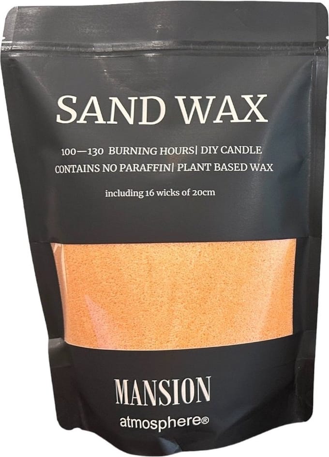 Mansion atmosphere Sand Wax Oranje 500g
