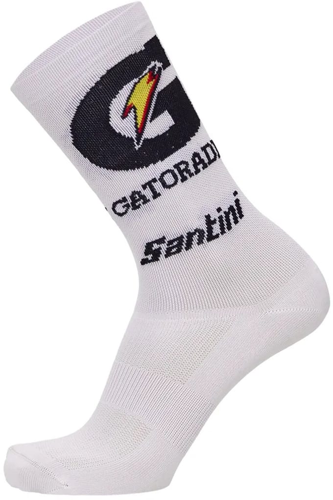 Santini Lidl Trek 2026 Sokken Wit EU 36-39