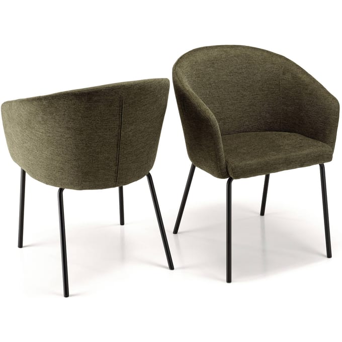 Set van 2 eetkamerstoelen Maoi | Macabane