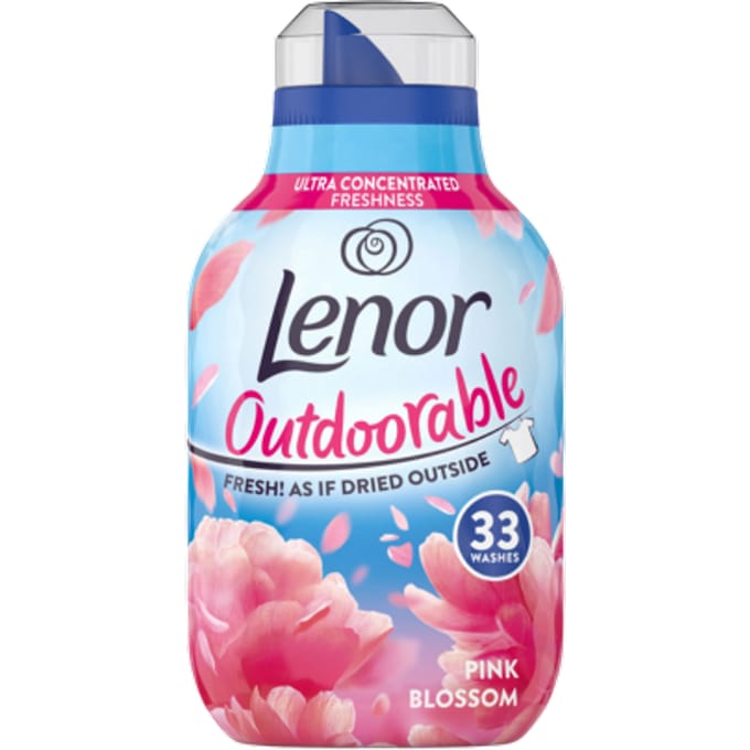Lenor Outdoorable Rozebloesem spoelglansmiddel - 462ml