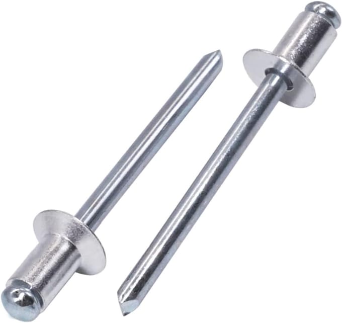 50 Stuks Verzonken Aluminium Blindklinknagels 4,8 x 8 mm voor Metaalconstructies