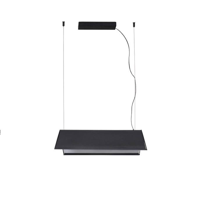 FARO BARCELONA Ludovico Surface LED hanglamp, 60 cm, zwart