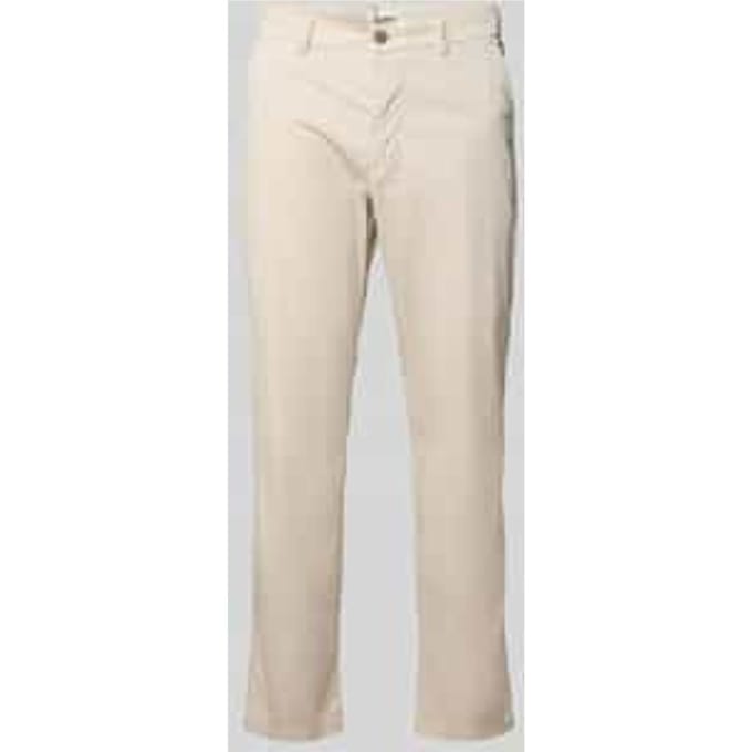 straight fit chino van katoenmix