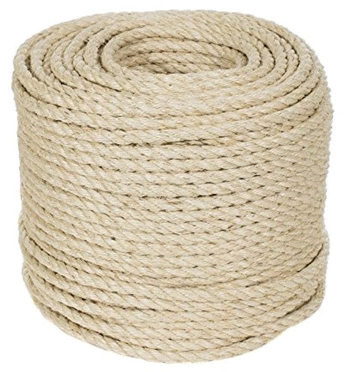 Verkrijgbaar in Diverse Diameters en Lengtes van Twisted Sisal Touw