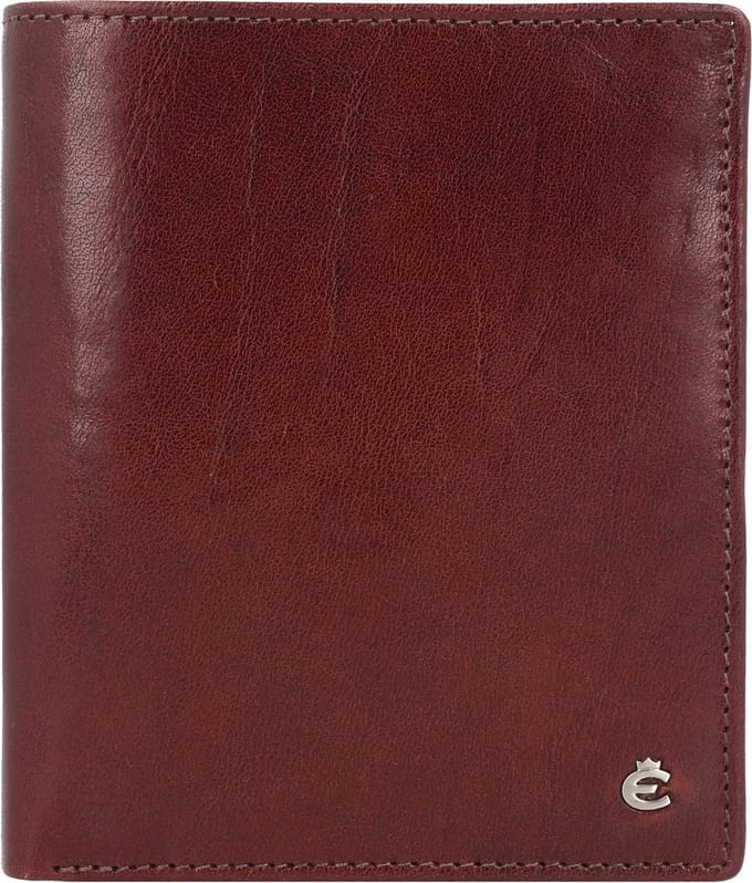 Esquire Toscana Portemonnee RFID Leer 11 cm - Jongens - Staand formaat - coffee