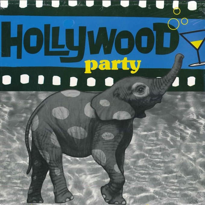 LP Plaat VARIOUS - Hollywood Party - A Journey Into A  HTL009 Hitland 1998 Italië Dans & Electronica black