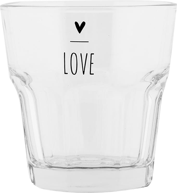 Clayre & Eef Waterglas 200 ml Transparant Glas