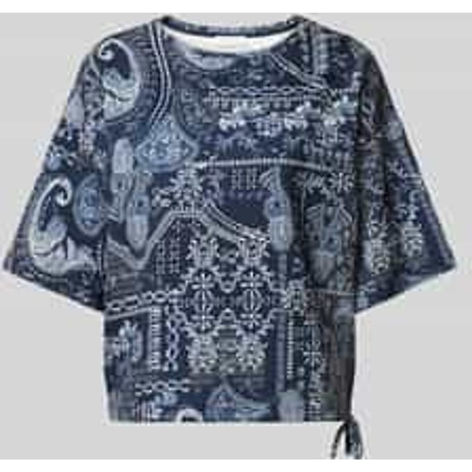 relaxed fit blouse van viscosemix