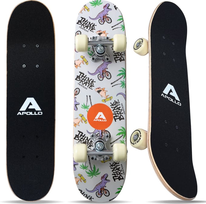 Apollo Skateboard - T-Rex - 24" (61cm) Kinderskateboard met ABEC-3 kogellagers