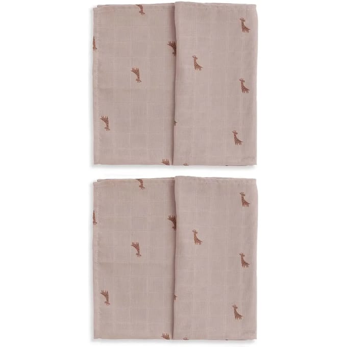 Lange mousseline doek voor baby's Gloop! Safari (x2)