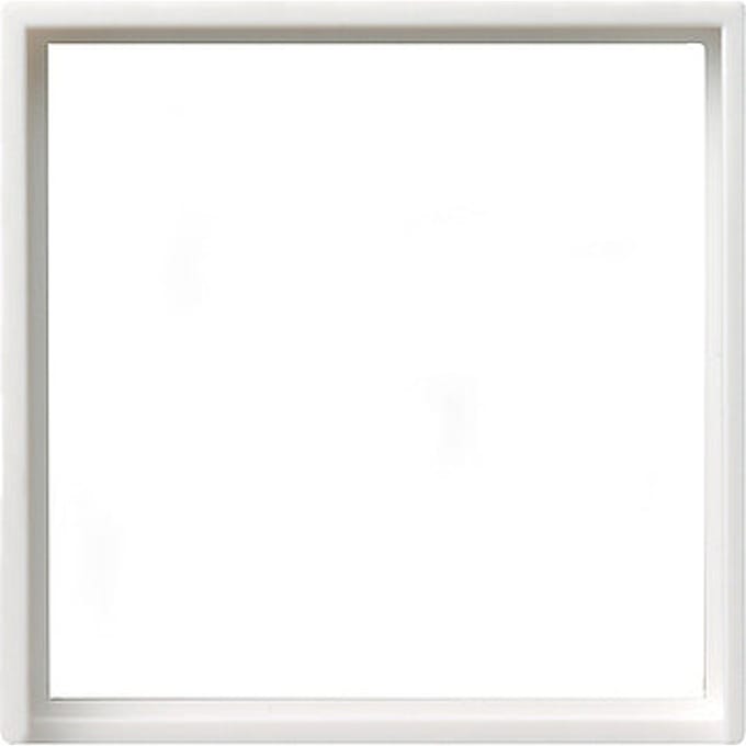 Gira vierkant adapterraam 50x50mm Systeem 55 Puurwit - 028203 [2 stuks]