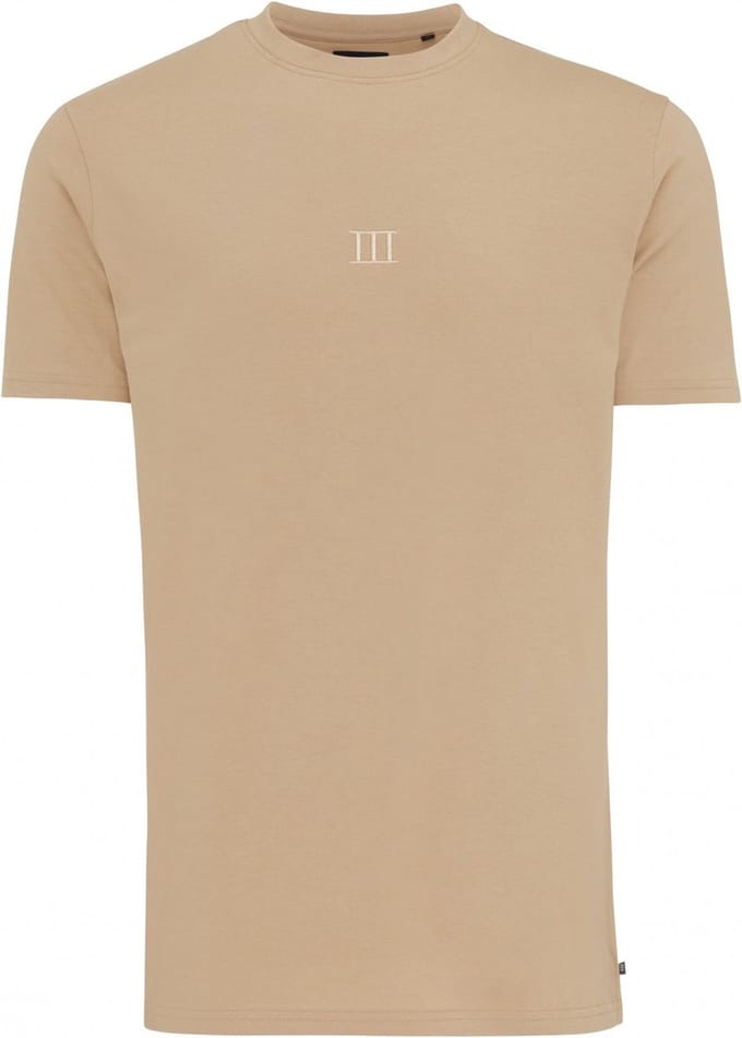 TRESANTI | CONCHE I T-shirt met logo | Taupe | Size S