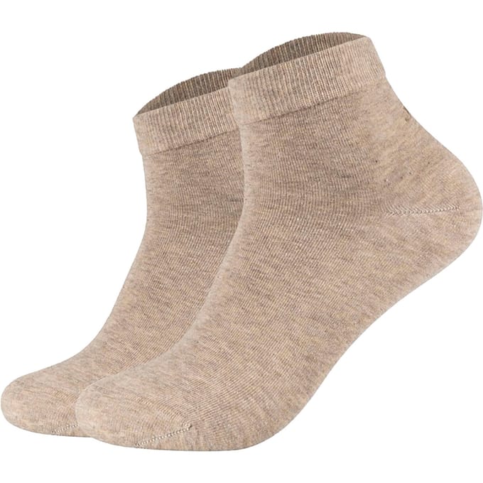 JOOP! Sokken Unisex premium essential cotton Quarter 2p Set van 2