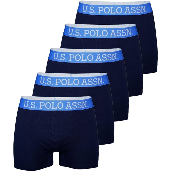 U.S. POLO Boxershorts 5 Pack Unterhosen Boxer