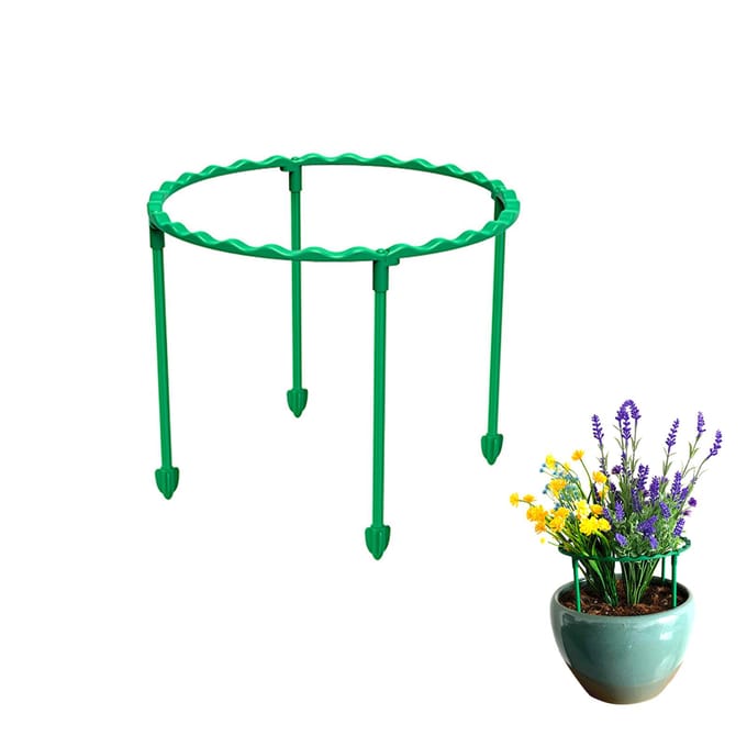 Plantensteun Kooi Tuinieren Plantensteun Stokken Eenvoudig te Gebruiken Duurzame Bloemstokken voor Bloemen green