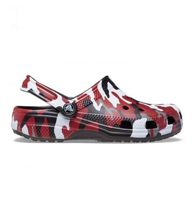 Crocs Classic Camo Black/Red Maat 23/24 US C7