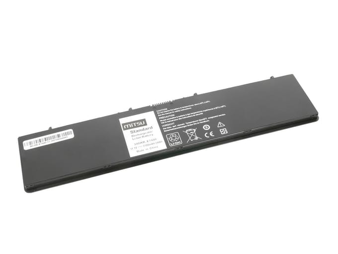 Mitsu - Dell Latitude E7440 Batterij - 11.1V - Geen Geheugeneffect - Compatibel
