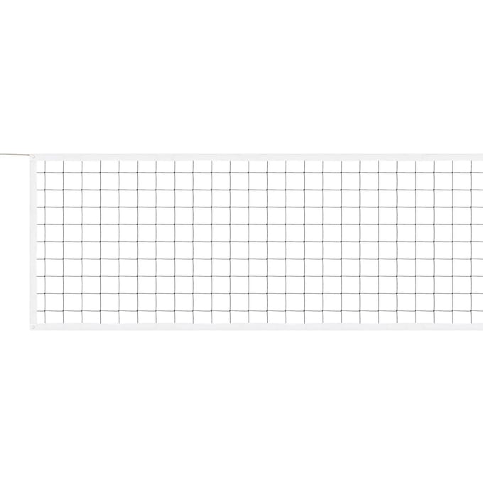 Avento Volleybalnet - 9.5 x 1 m - Met Staaldraad - Sportnet - Maas 10 cm