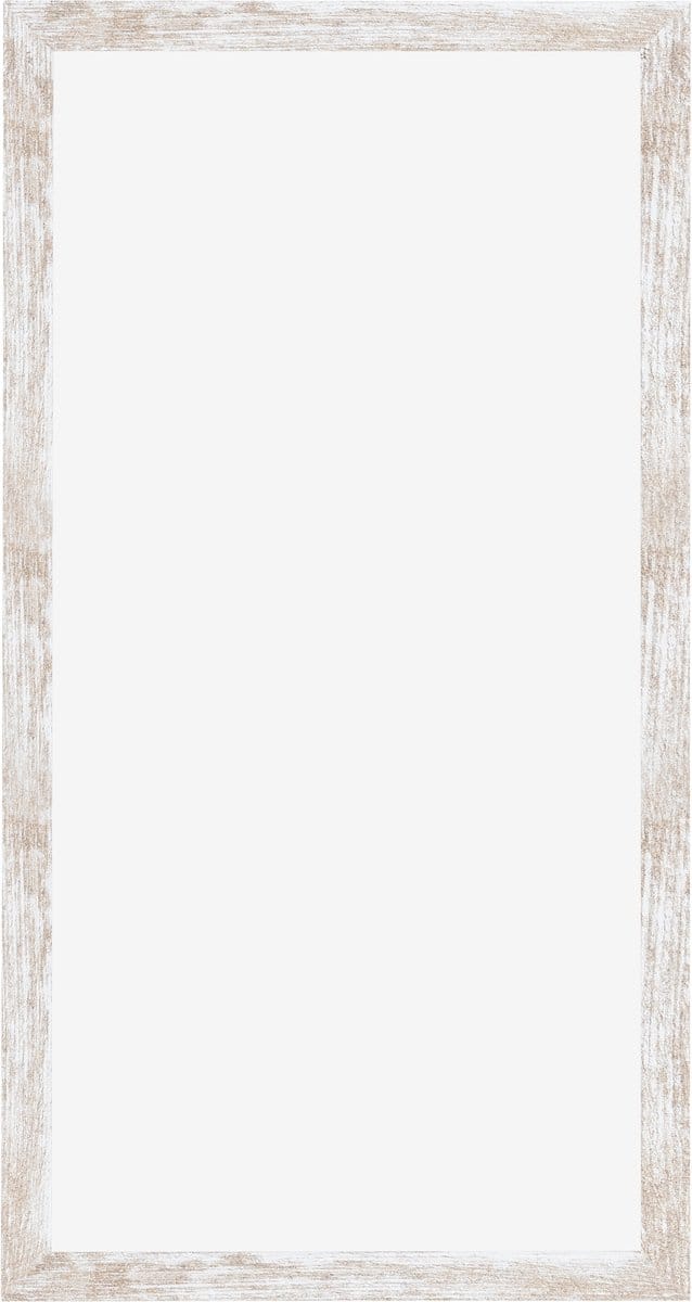 Fotolijst 20x40 cm - MDF - White Wash - Cork
