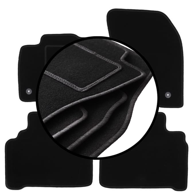 Complete set veloursmatten voor: Ford S-MAX MK2 minivan (2015-)