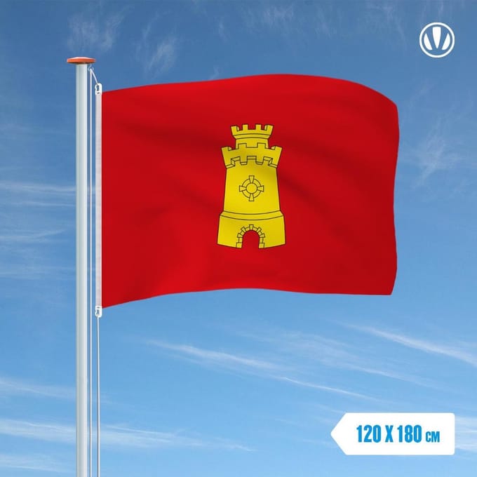 Vlag Middelburg 120x180cm