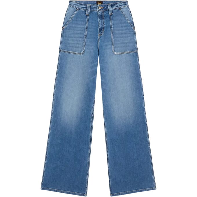 Damesjeans Lee Utility Stella Country Wide Leg