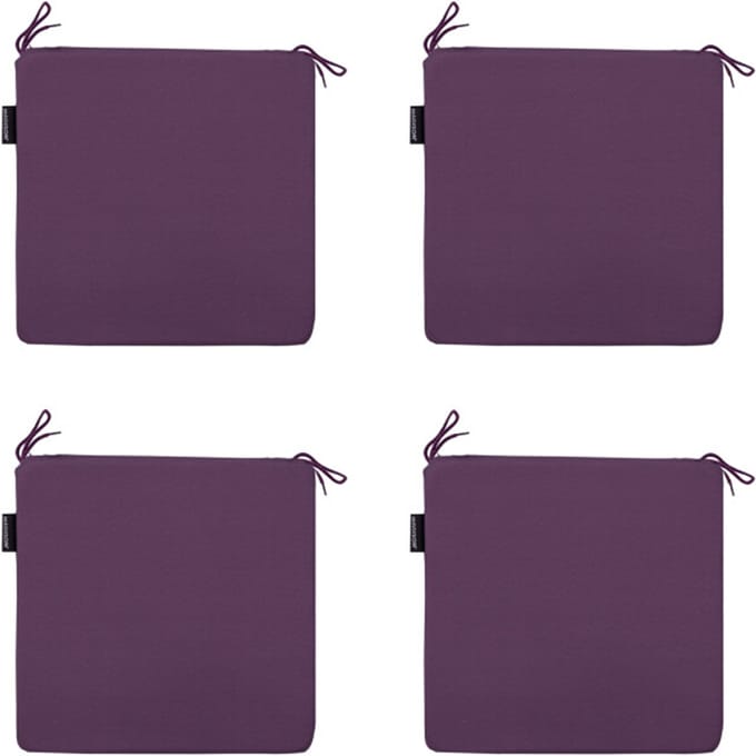 Madison - Zitkussen Panama purple - Ca. 40x40 cm - Set van 4