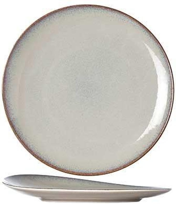 Vigo - Beige - Dessertbord - D18cm - Porselein - (Set van 6)