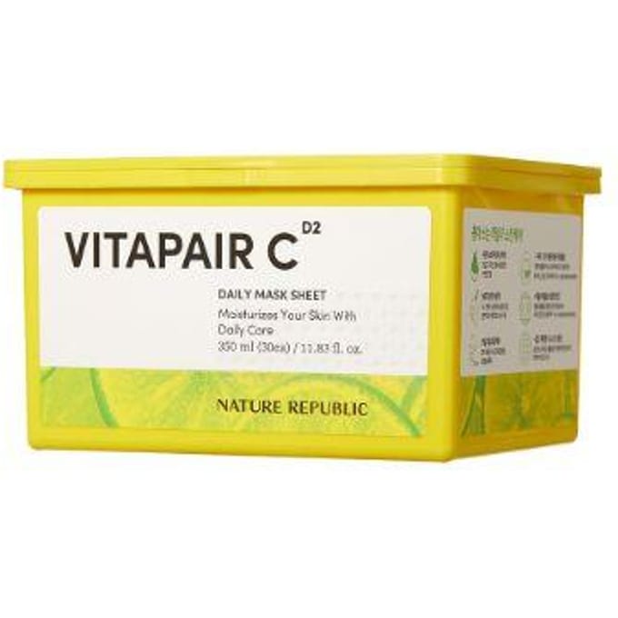 Nature Republic Vitapair C Dagelijkse Masker (30 Vellen) yellow