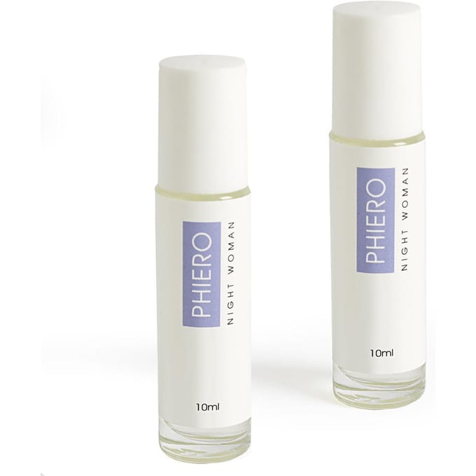 PHIERO NIGHT WOMAN, parfums aux phéromones pour femme 2 boxes