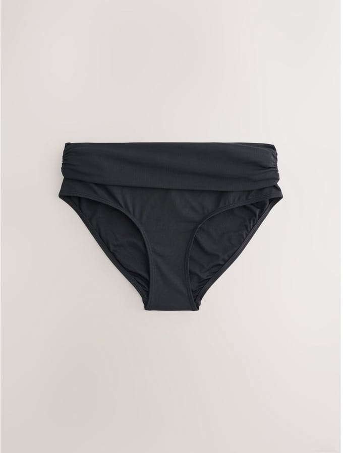 Next - Dames - Bikinibroekje met oproltaille - Zwart