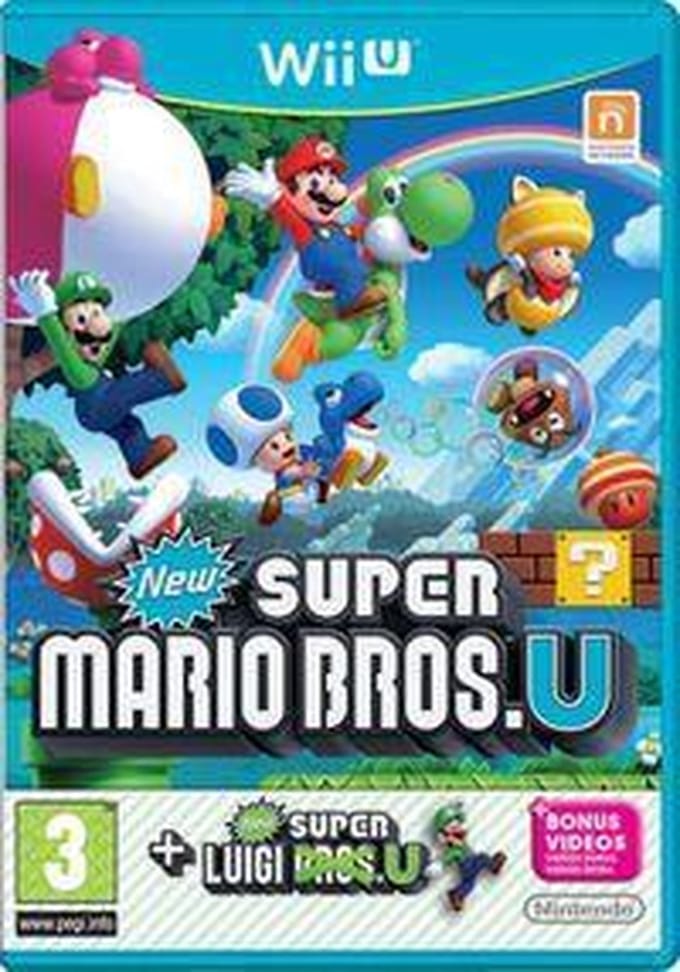 New Super Mario Bros U + New Super Luigi U - Wii U