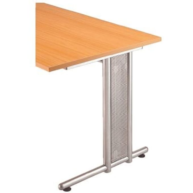 Zijpanelen JENA, tussenliggend, aluminium zilver