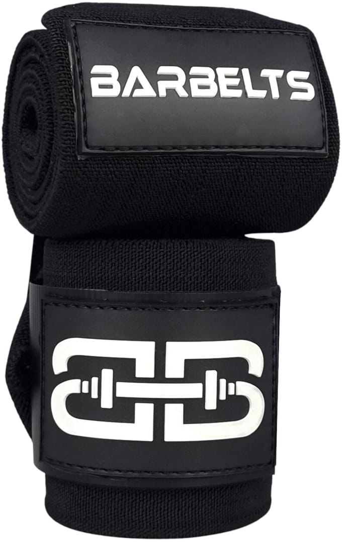 Barbelts Wrist wraps - extreme 68cm - Zwart