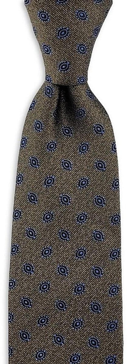 Sir Redman - Stropdassen - stropdas Sogno - bruin / blauw