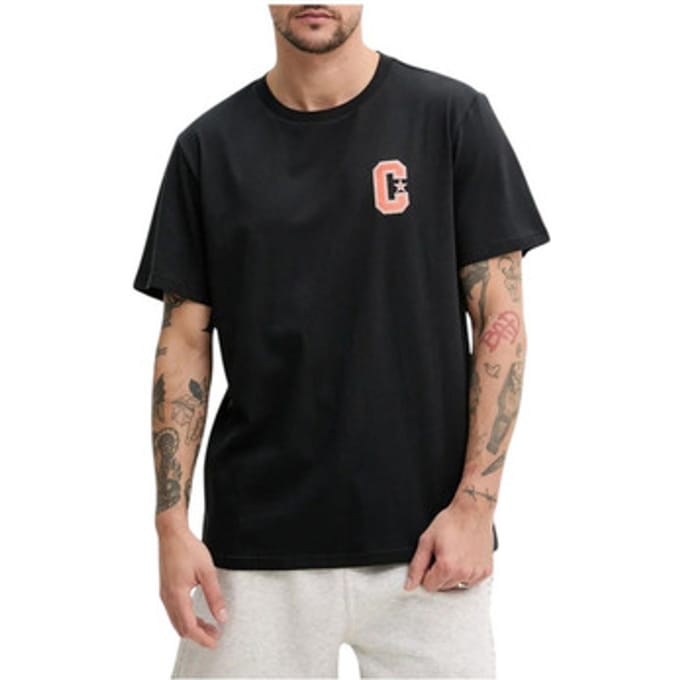 T-shirt Korte Mouw Converse T-shirt Retro Graphic 100% coton