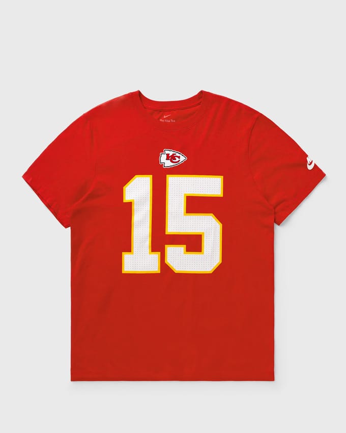 NFL Kansas City Chiefs Name and Number T-Shirt Patrick Mahomes 15