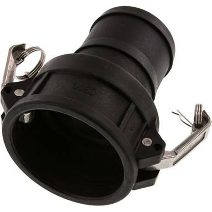 Camlock DN 75 (3'') Koppeling Polypropyleen met slangpilaar (75 mm) Type C MIL-C-27487