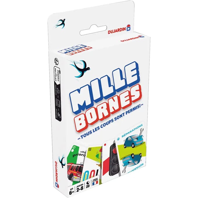 Mille Bornes pocket kaarten Dujardin