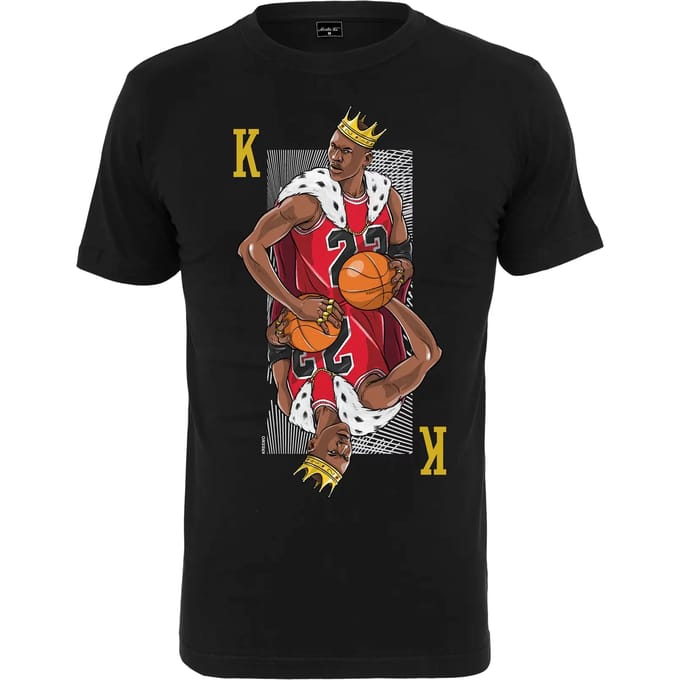 Urban Classics - King Mike Heren T-shirt - S - Zwart