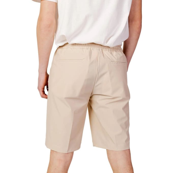 Suns Beige Nylon Korte Broek