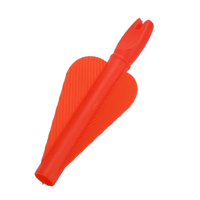 20 Stuks Plastic Pijlstaarten voor Boogschieten 8mm Compound Recurve Boog Universeel Jacht Training