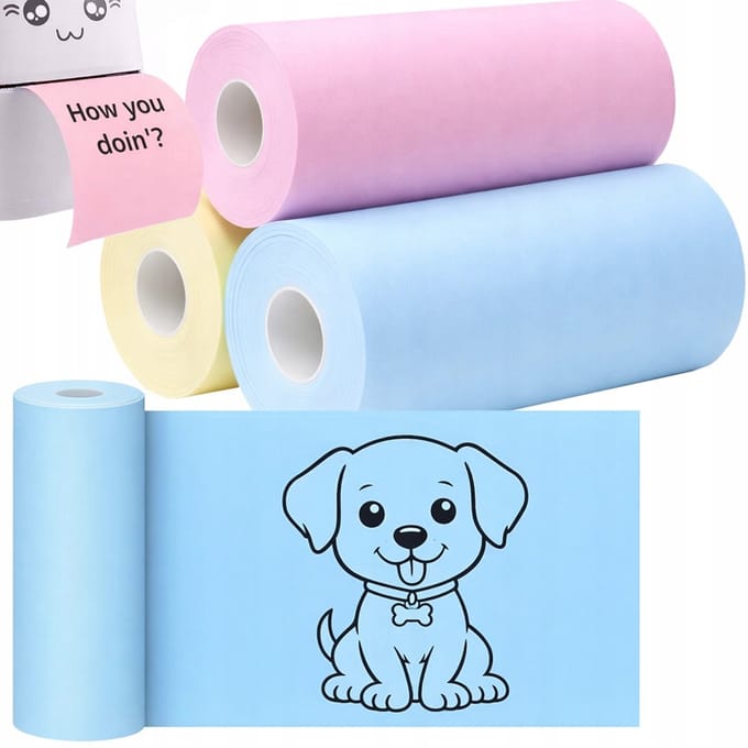 Hangzhou A Link Star Technology - Thermisch Printerpapier Set - 3 Rollen - Kleur - 55mm
