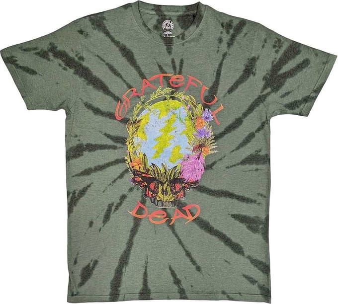Grateful Dead - Forest Dead Heren Tshirt - S - Groen