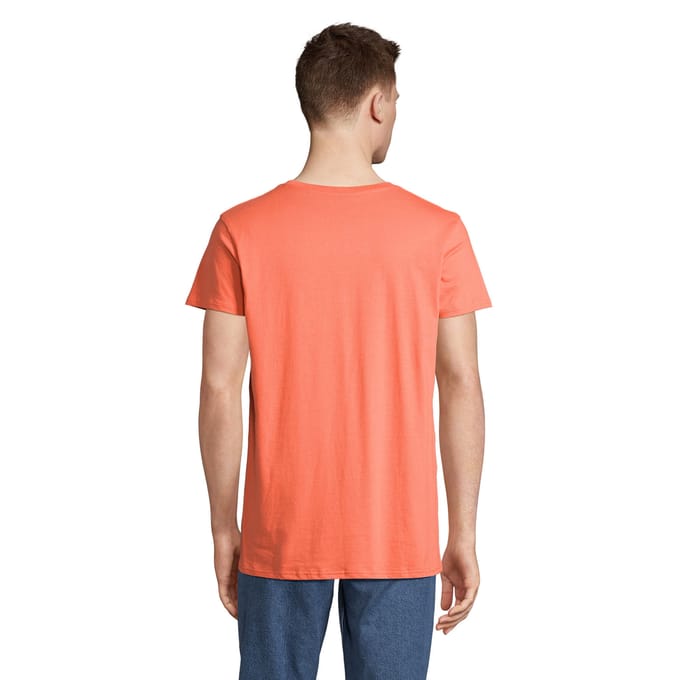 SOLS Heren Kruisvaarder T-Shirt (Pop Oranje)