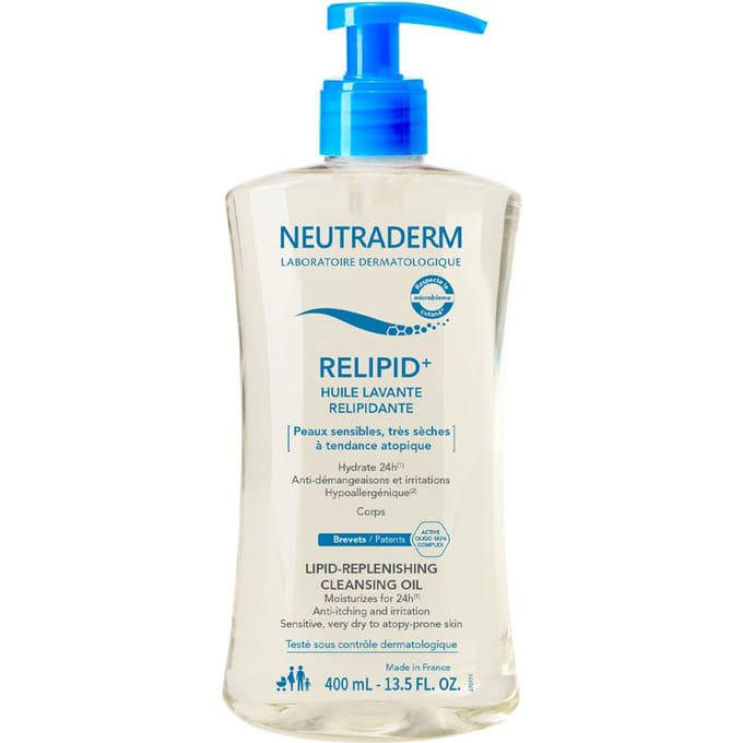 Neutraderm Olie Relipid+ Lipid-Replenishing Cleansing Oil 400ml