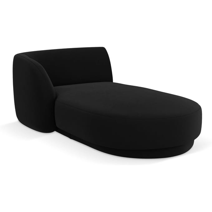 Chaise longue Miley links velvet | Micadoni Limited Edition