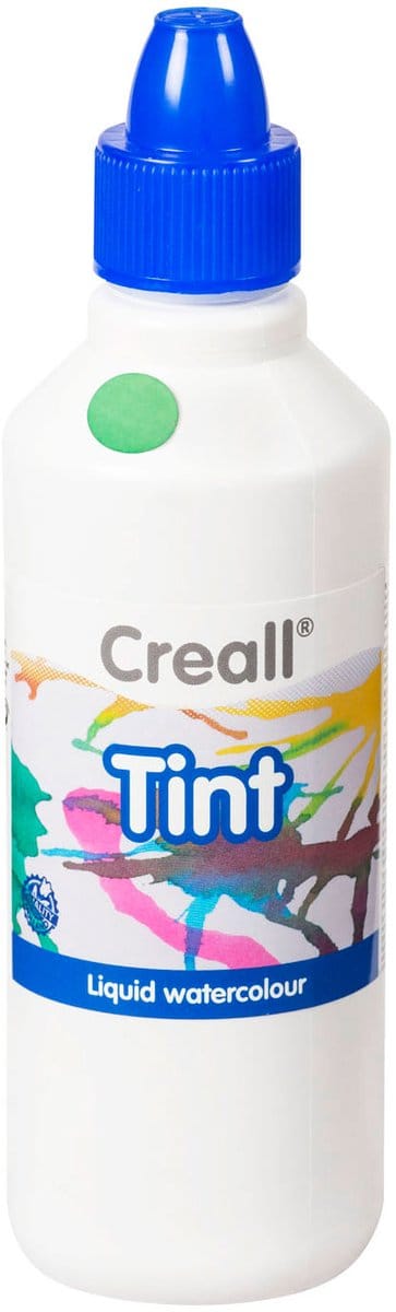 Creall waterverf lichtgroen 500ml - kinderverf schilderen creatief.