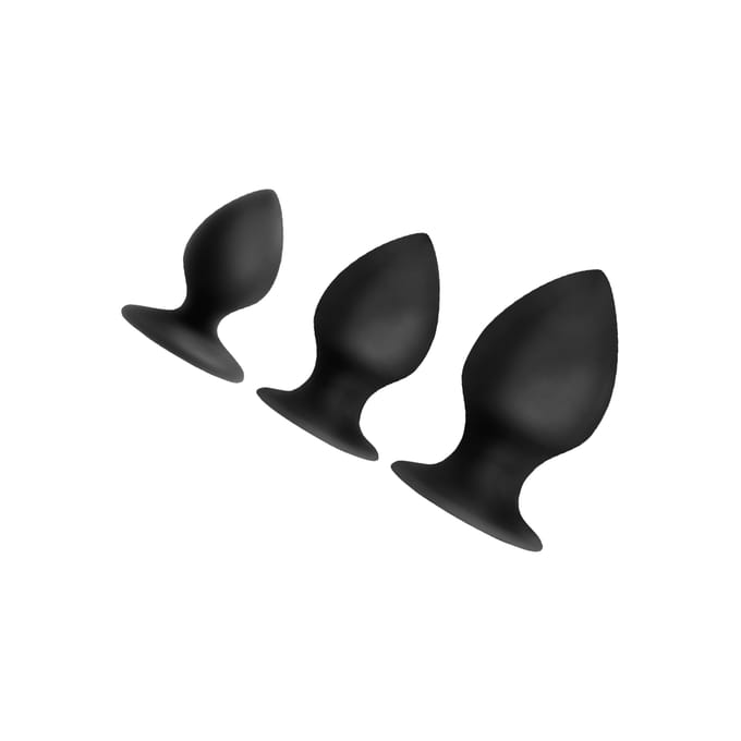 Anal Adventures Platinum - Stout Anaal Plug Set