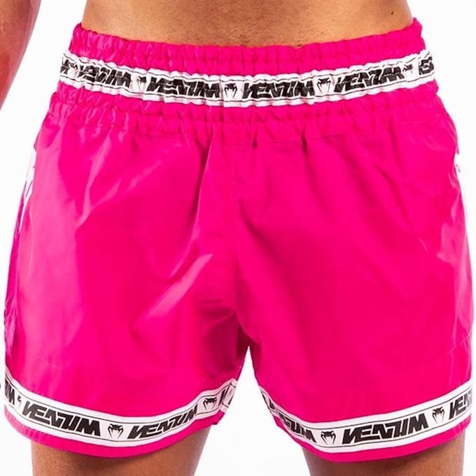 Venum PARACHUTE Muay Thai Kickboks Broekjes Neon Roze - M